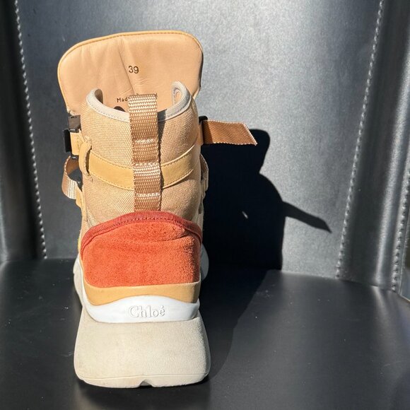 Chloe Sonnie High-Top Sneakers - Picture 8 of 11